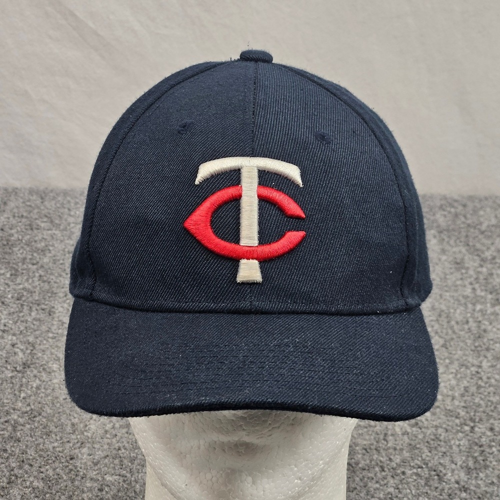 Minnesota Twins Baseball Hat Ford Motors Navy Blue MLB Adjustable Cap Twins Mesh